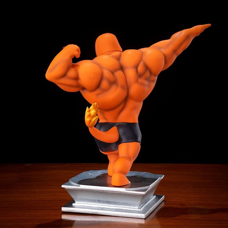 宠物小精灵gk肌肉猛男show皮卡丘小火龙杰尼龟妙蛙种子模型豪华版肌肉