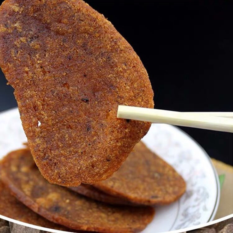 江西赣南特产兴国农家自制豆腐渣豆渣饼手工油炸米果香辣美味豆腐250