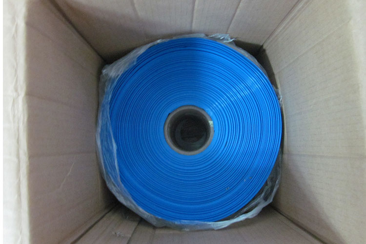 pvc热缩管电池皮套收缩膜电池套膜18650电池套管加厚蓝色绝缘套管宽度
