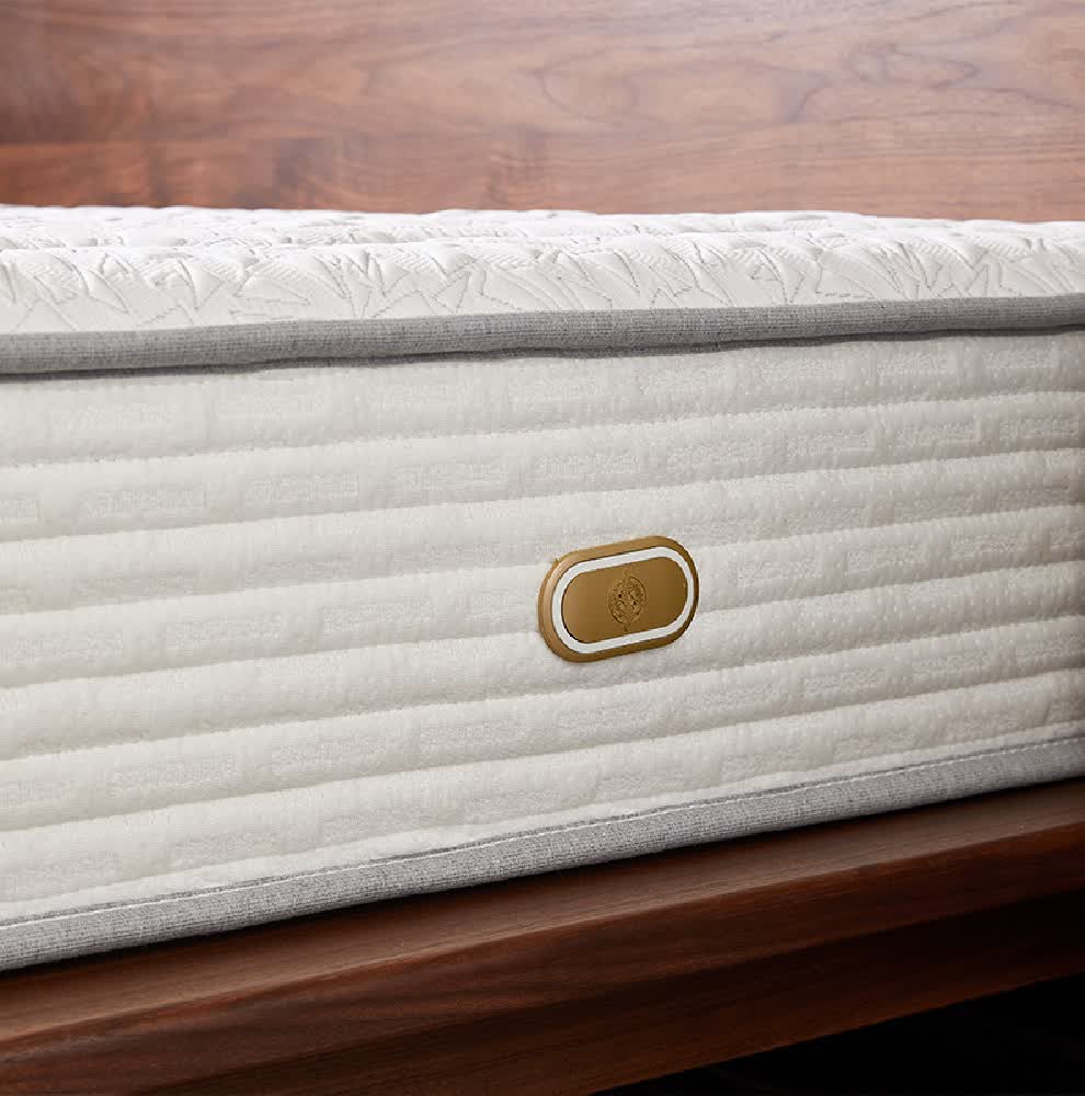 山上景物 床垫 冰丝银离子面料双人床垫 黄麻棕乳胶床垫 150*200cm