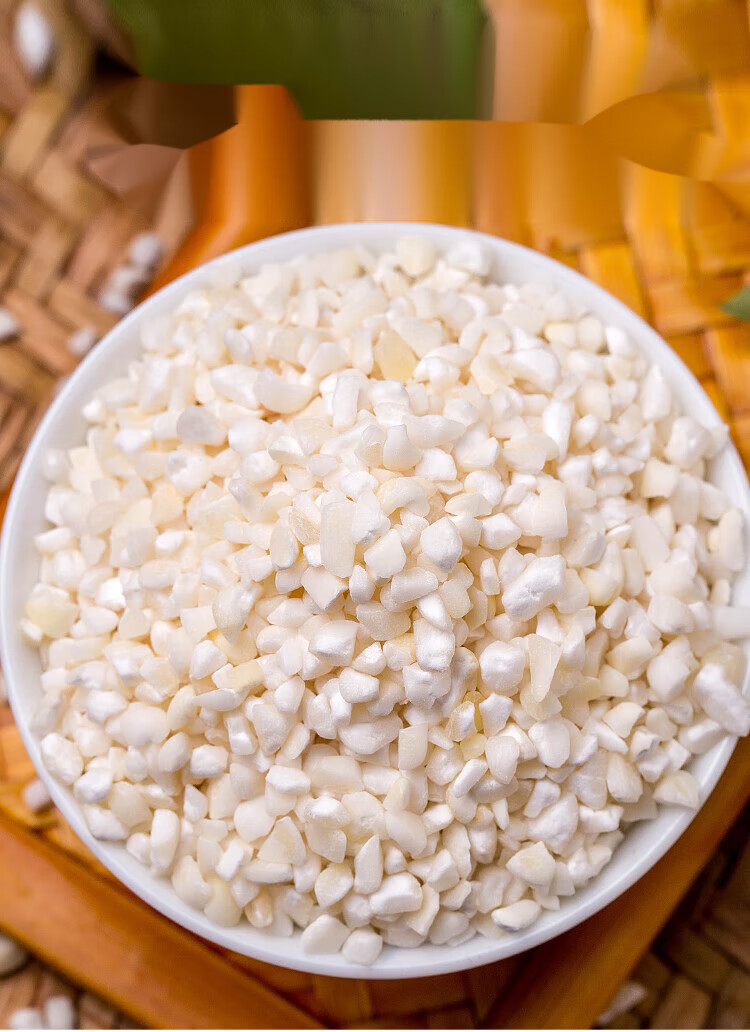 糯玉米碴5斤~超粘糯~糯玉米粒新货大碴子白苞米茬棒子糁粘玉米粒