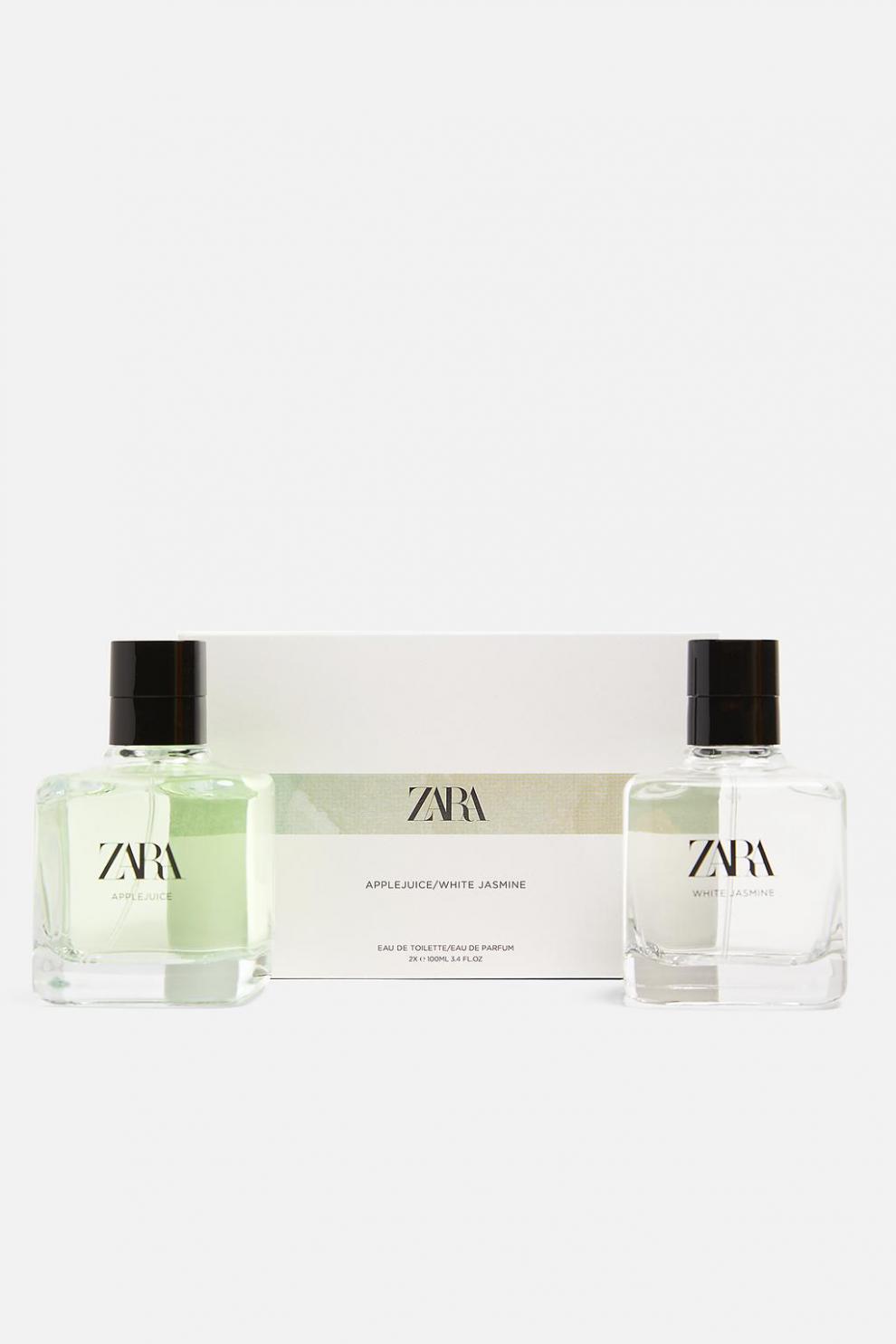 zara香水新款女士applejuicewhitejasmine香水100ml20047透明100ml