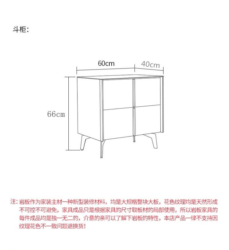 革睿2022新款轻奢岩板茶几电视柜现代简约家用大小户型大理石客厅组合