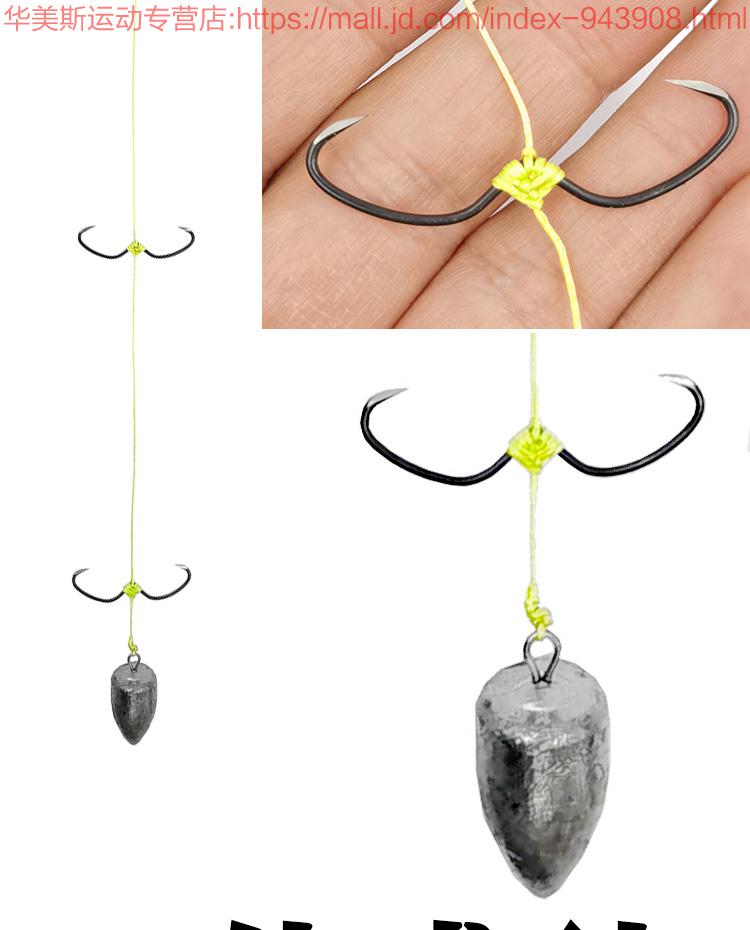 5厘米】4本串钩 50克铅 刀锋甲鱼枪串钩 其他【图片 价格 品牌 报价】