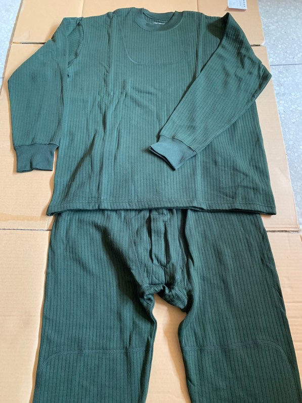 制式保暖内衣配发秋衣秋裤军男保暖内衣套装制式加厚保暖内衣裤男士