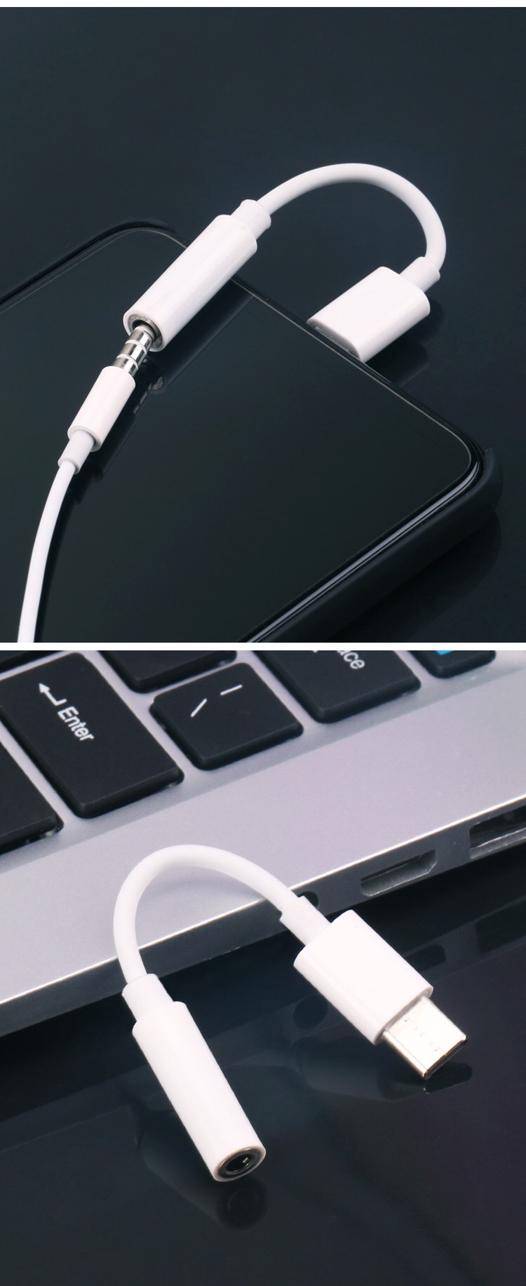 aoroiqoo8pro耳机转接头vivoneo5s10x70typec转35u盾转接器高配版hifi