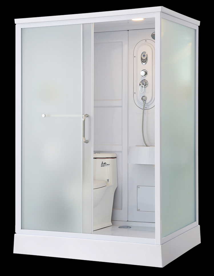 整体卫生间一体式淋浴房沐浴家用卫浴定制玻璃房小移动集成浴室间洗澡