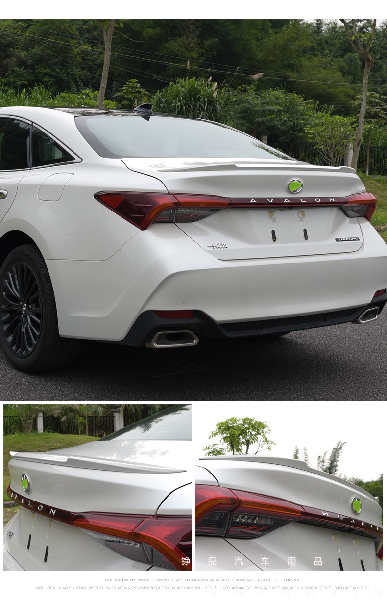 铮品1921款丰田亚洲龙尾翼亚洲龙改装专用免打孔原厂款运动风翼压翼