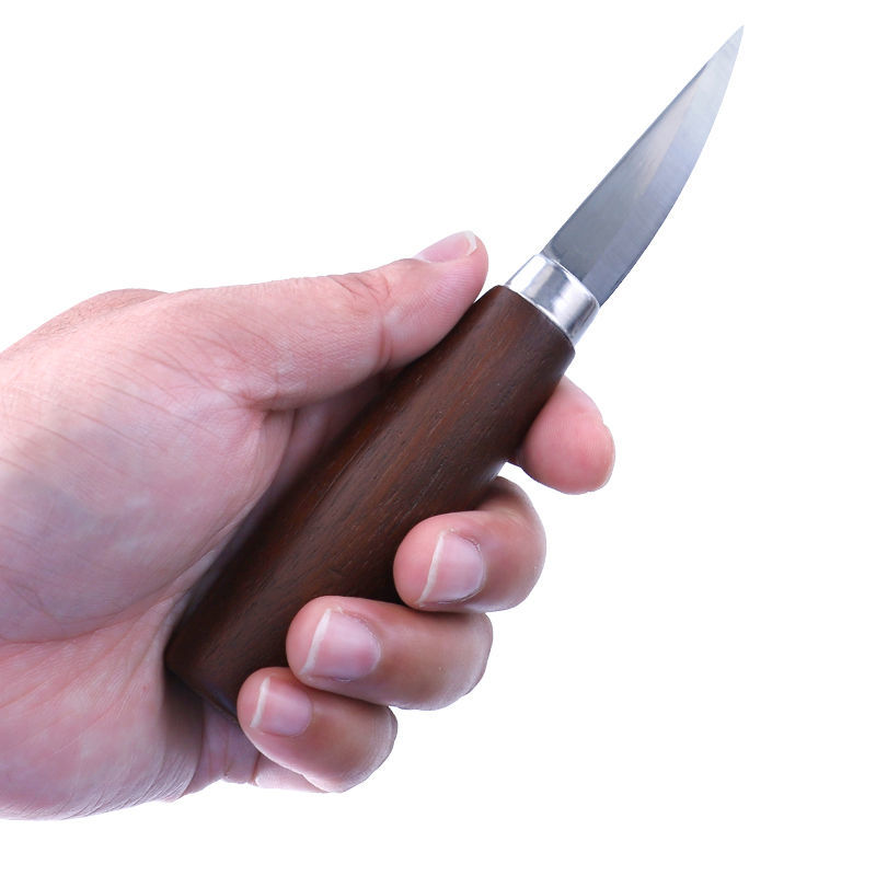 木工雕刻刀修边挖勺刀弯刀削木刀挖勺子刻刀手工diy雕刻图案工具 木工