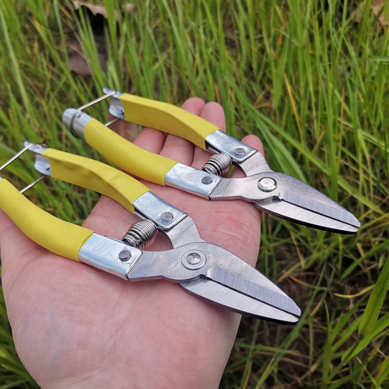 水口钳不锈钢剪刀剪果剪摘果剪柑桔剪修枝剪水果采摘剪刀钢剪枝剪刀