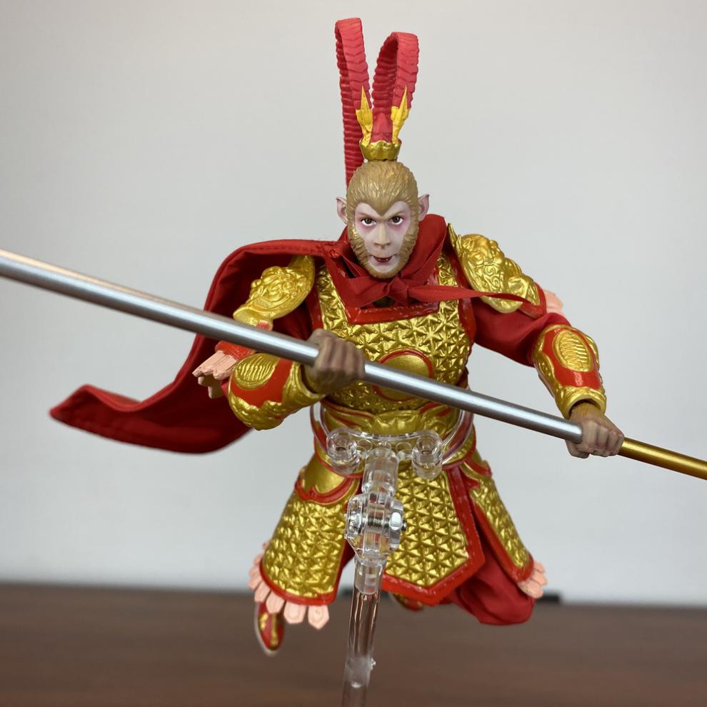 孙悟空手办西游记6寸112可动摆件玩具模型齐天大圣归来礼物大圣行者