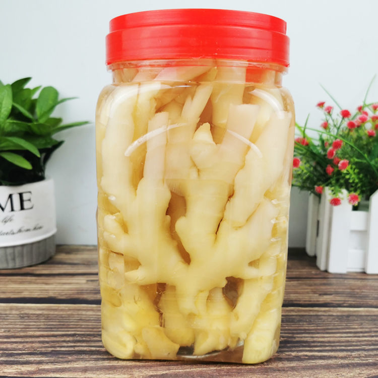 四川老坛泡姜2kg泡姜芽酸姜泡子姜仔姜嫩姜腌制泡菜农家泡生姜芽 四川