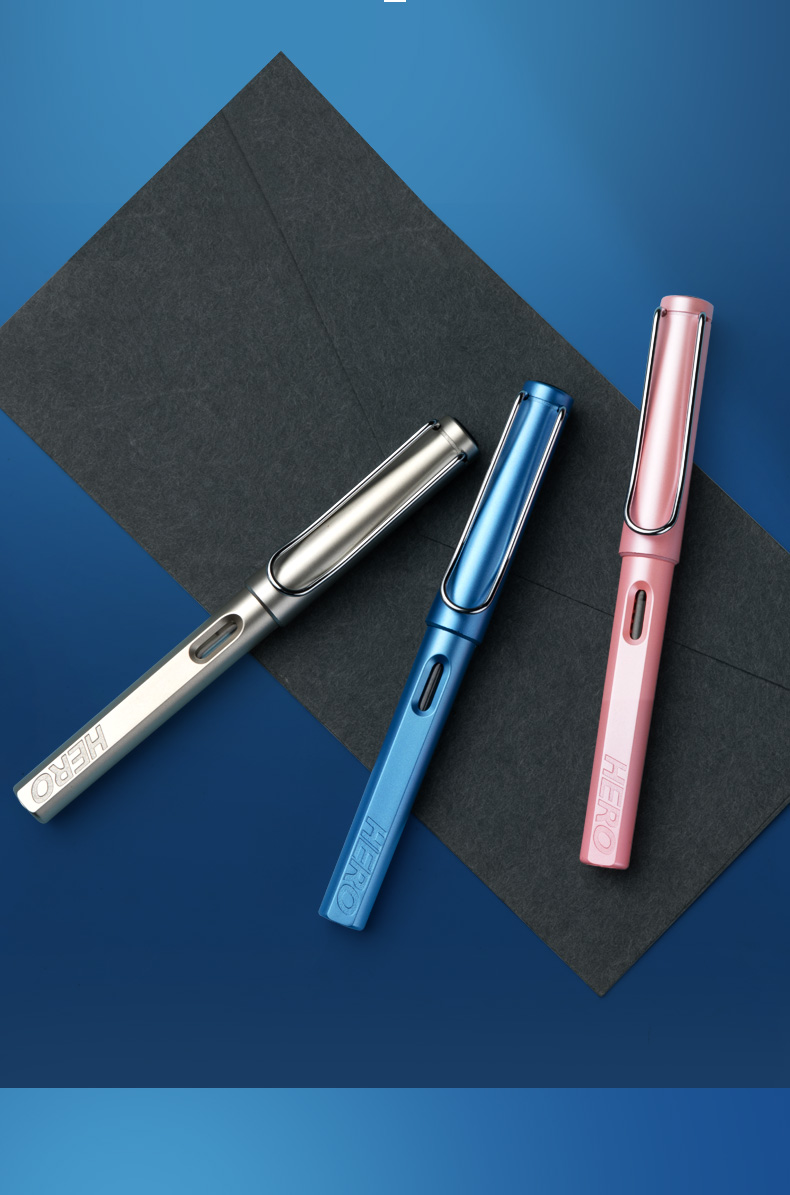 晨光本味钢笔英雄牌钢笔359小学生钢笔学生专用三年级练字男生可换