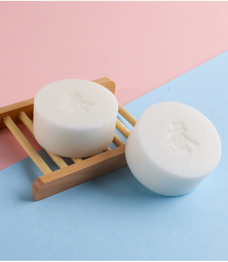 净螨拉丝蚕丝蛋白手工皂祛痘山羊奶洗脸洗澡女通用香皂2盒超值装80送