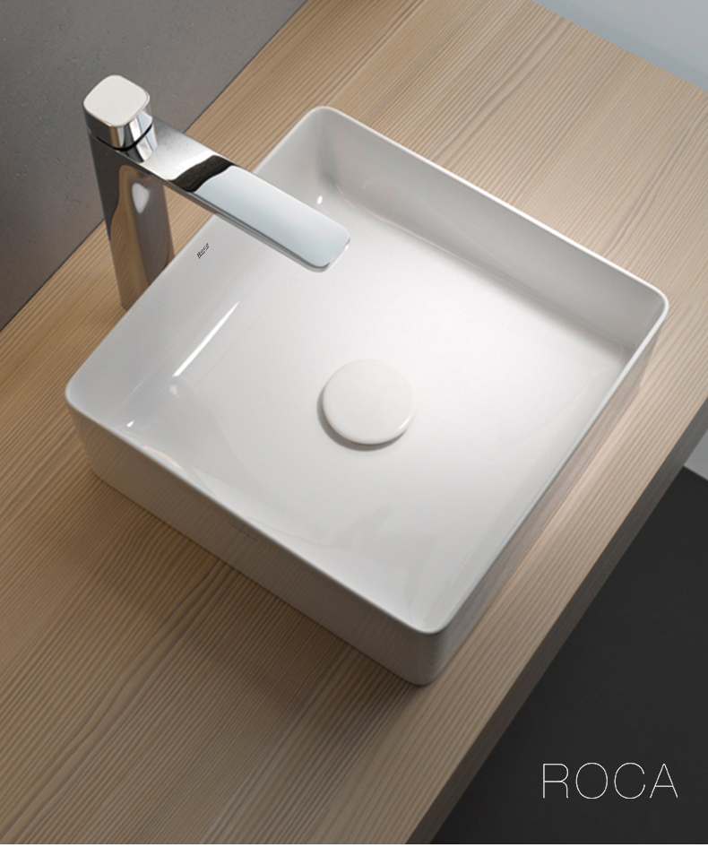乐家卫浴台上盆乐家卫浴roca英佩拉台上盆陶瓷简约现代北欧洗脸面盆