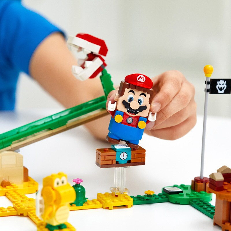 乐高(lego)积木级马里奥 马里奥冒险套组 男孩女孩玩具生日64321