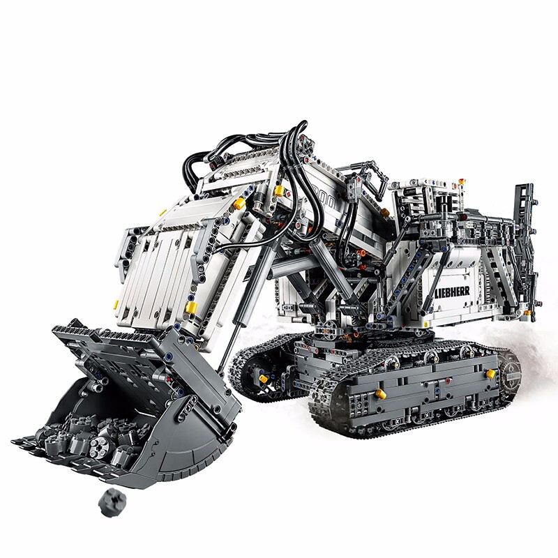乐高lego积木机械组42100利勃海尔挖掘机12岁圣诞生日礼物儿童玩具