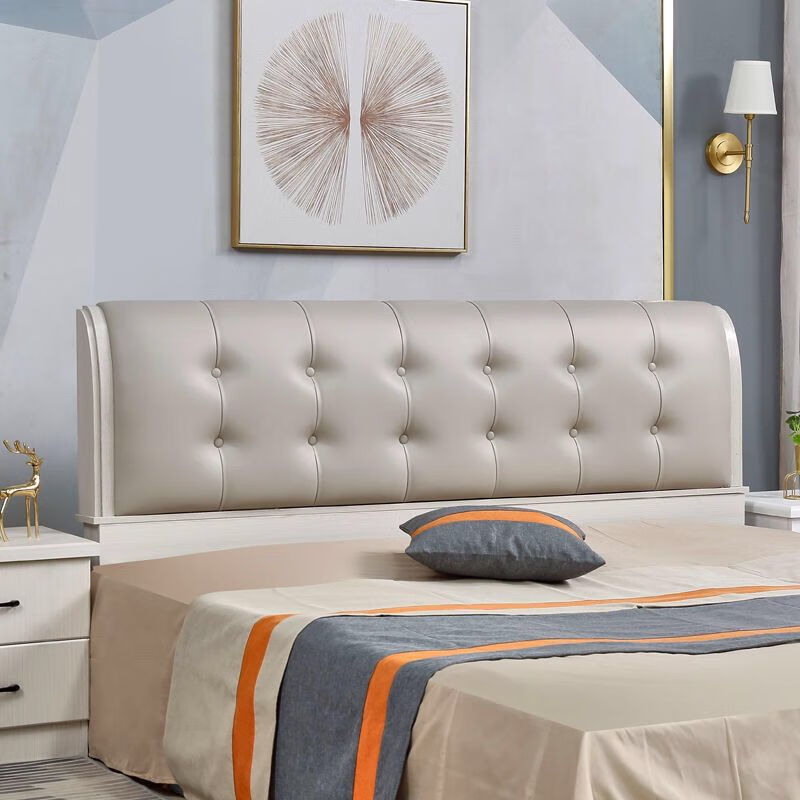 床头板软包多能储物床头免漆环保单双人18米简约现代经济型床头20115