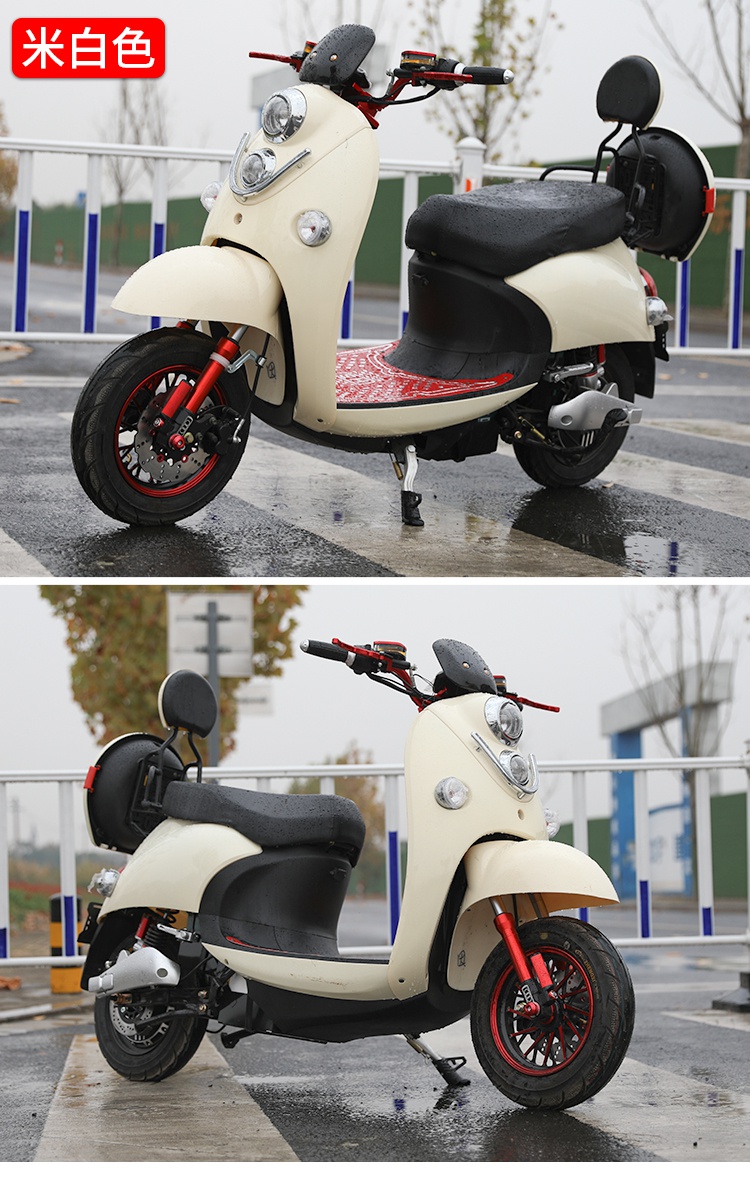 小龟王电动车电瓶车男女双人成人电摩改装速度快长续航可上牌踏板版
