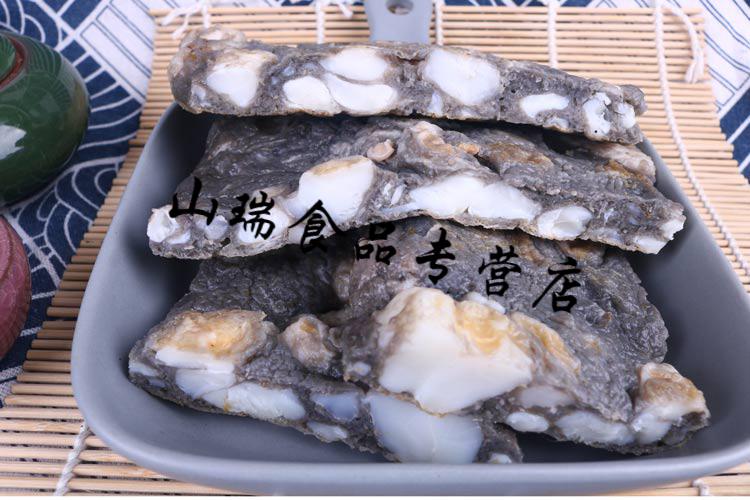 5折墨魚餅目魚雙蛋浙江溫嶺石塘特產手打淡墨魚蛋餅500g飯店餐飲冷菜