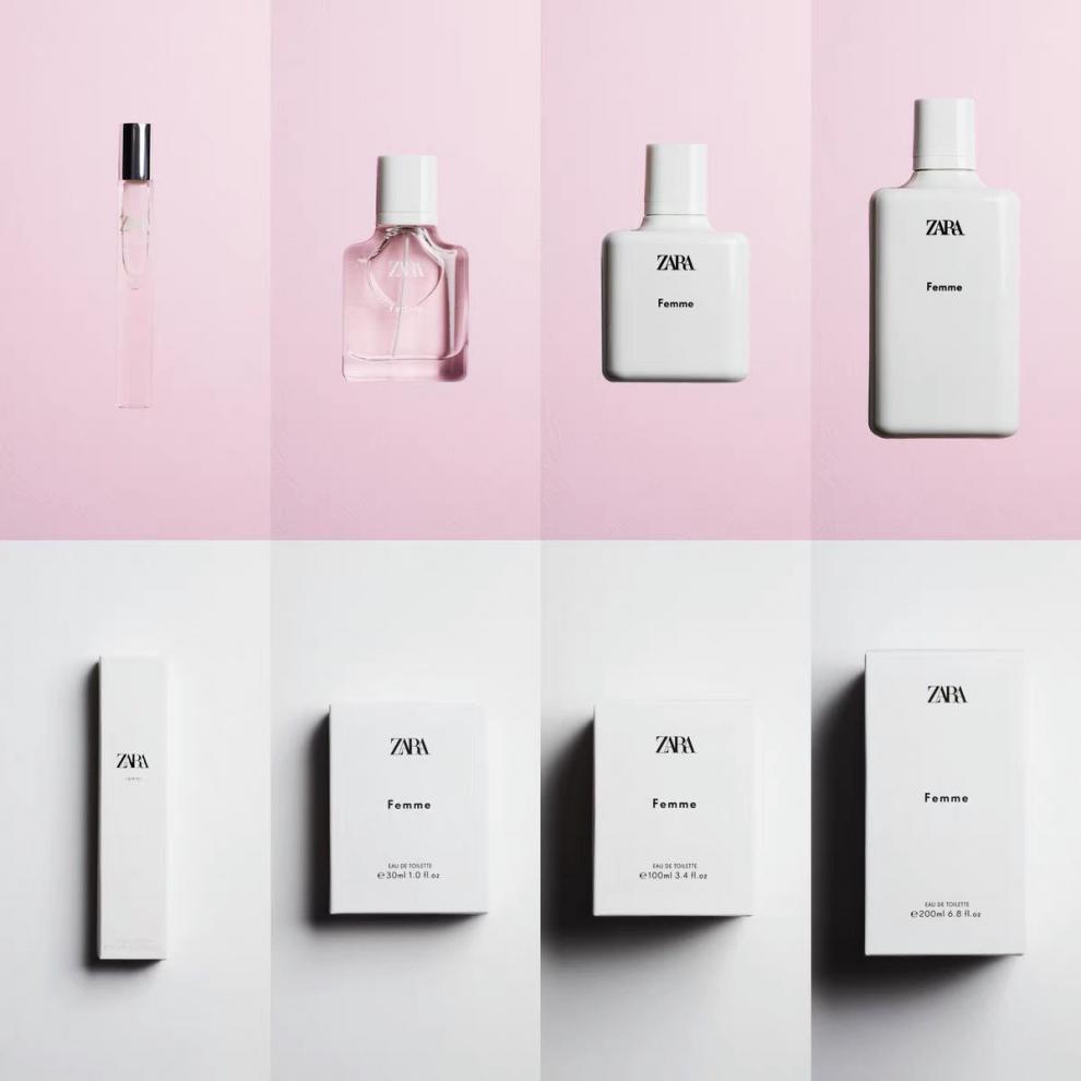 优选好品zarafemme甜甜的奶香味飒拉女士淡香水30ml新款包装100ml200m