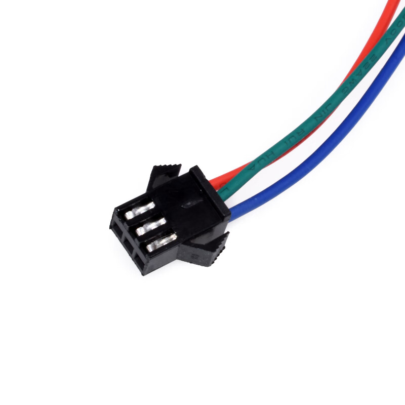 sm公母对接插头连接线254mm空中对插3电池充电接口4p端子线led灯定制