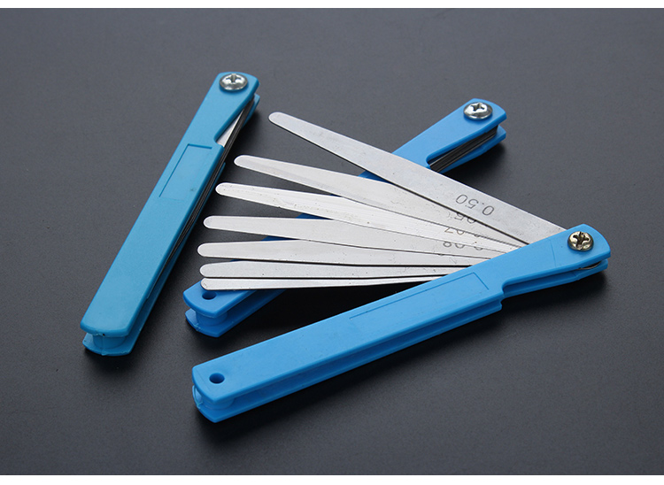 船海芊阙高精度不锈钢塞尺间隙片塞规厚薄规00210mm测微20017片00210