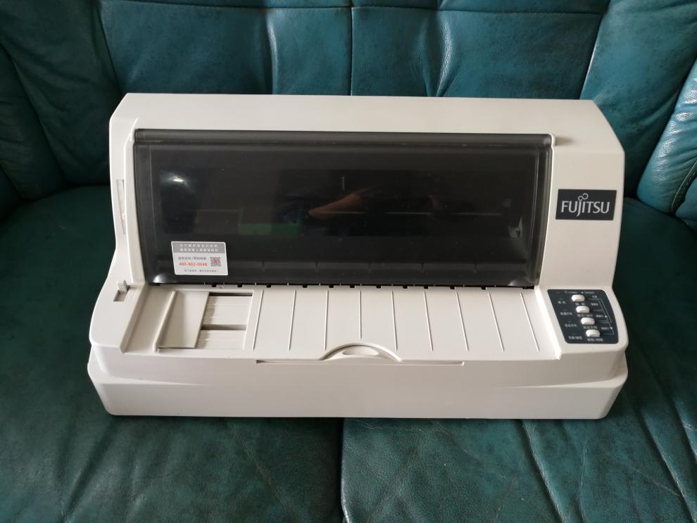 富士通dpk700平推票据增值税票连打82列出库单凭证二手针式打印机 dpk