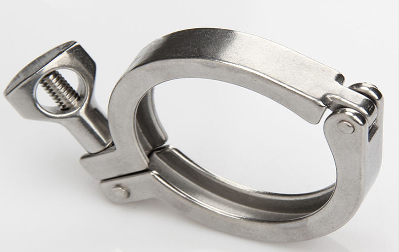 304不锈钢卡箍快速接头紧固抱箍卫生级快装卡扣201管夹卡盘连接件 304