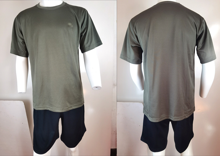 内裤军旅风运动服汗衫战术衣陆套装野战服军短袖 体能服lu【短裤】