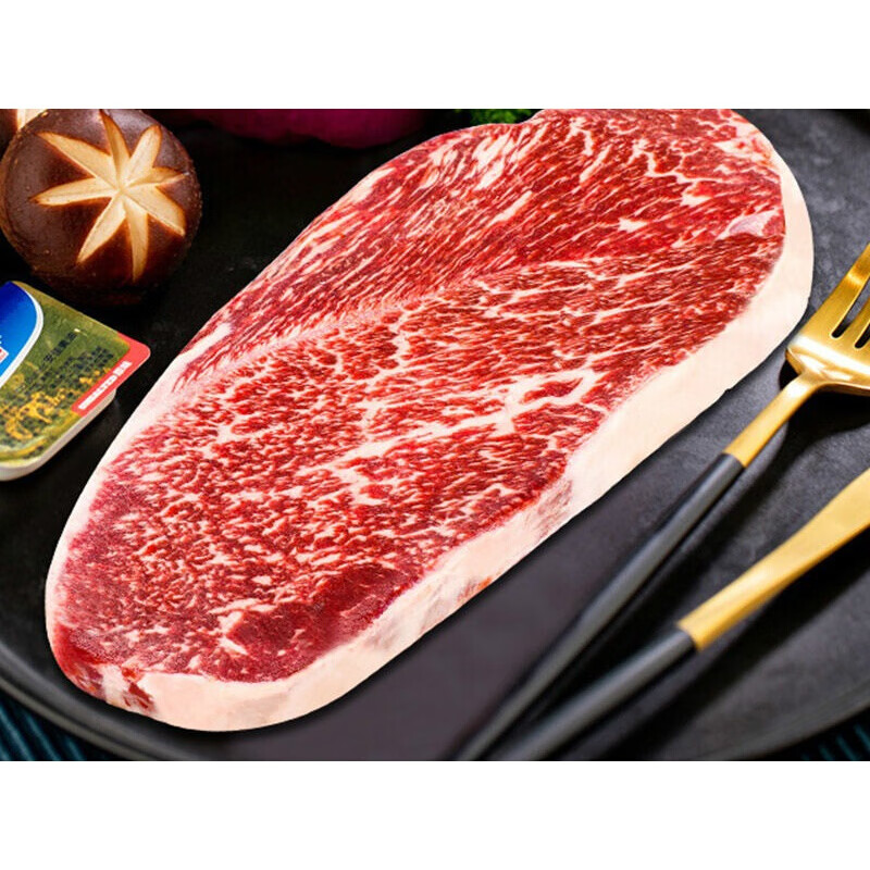 日本神户菲力高澳洲和牛牛排m9级保乐肩雪花牛小牛排媲美日本神户a5