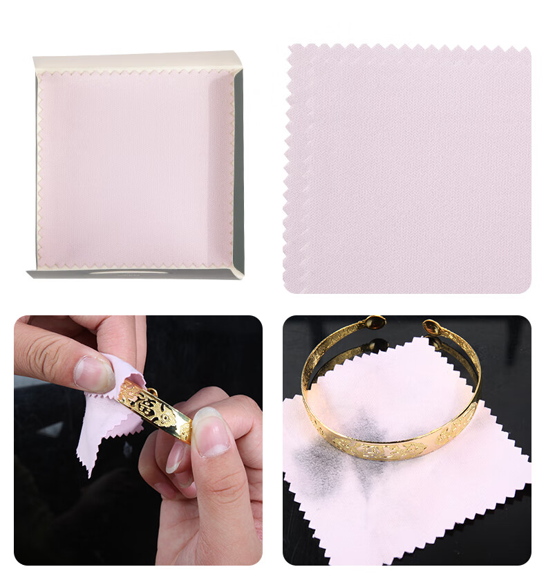 擦银布擦银棒擦银布首饰银饰品银器抛光布保养上光洗银水擦银棒清洁