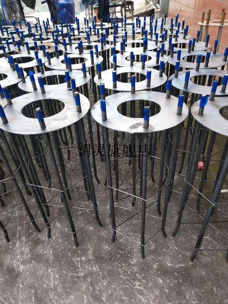 路灯底座预埋件路灯杆预埋件监控杆高杆立杆户外市政工程路灯基础笼