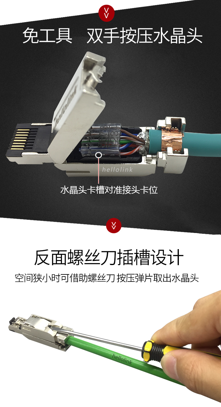 兼容西门子水晶头6gk19011bb11profinet接头8芯金属水晶头