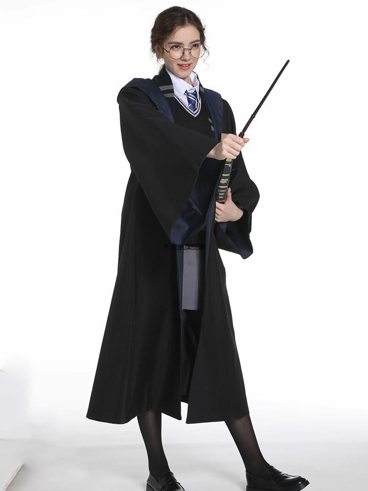 魔法学院袍子哈利波特cosplay服装魔法袍子环球周边斗篷校服巫师袍斯