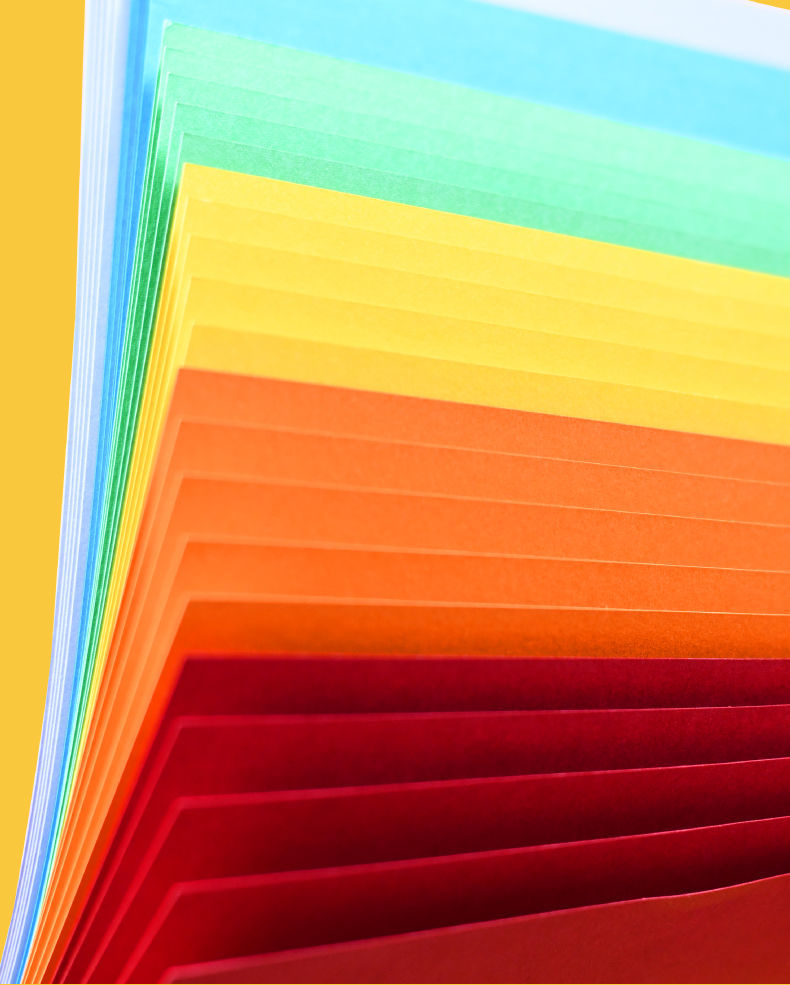 仓梵 卡纸a4彩色手工厚硬4k8开16手工折纸儿童幼儿园贺卡绘画正方形