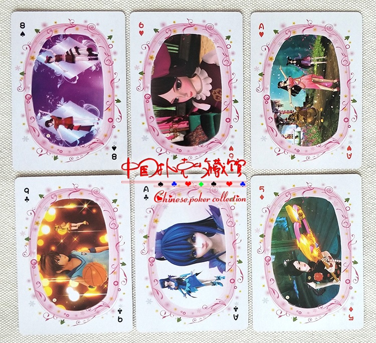 扑克牌收藏m056 叶罗丽 精灵梦 卡通动漫扑克 卡牌 纸牌 叶罗丽 叶