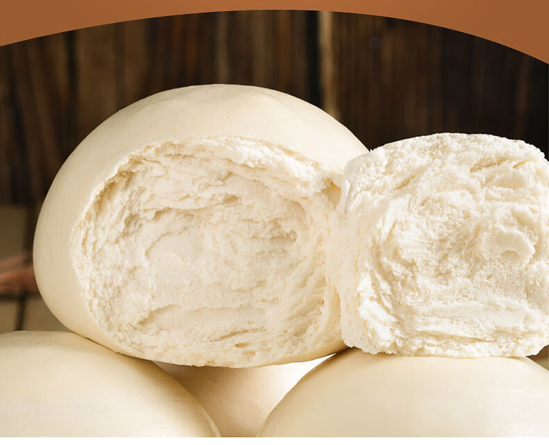 山东纯手工馒头老面馒头速食面食北方大馍馍 老面馒头