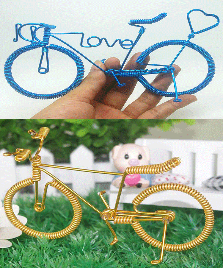 152毫米彩色氧化铝线手工diy材料金属丝软铝丝手工工艺品编织造型m415