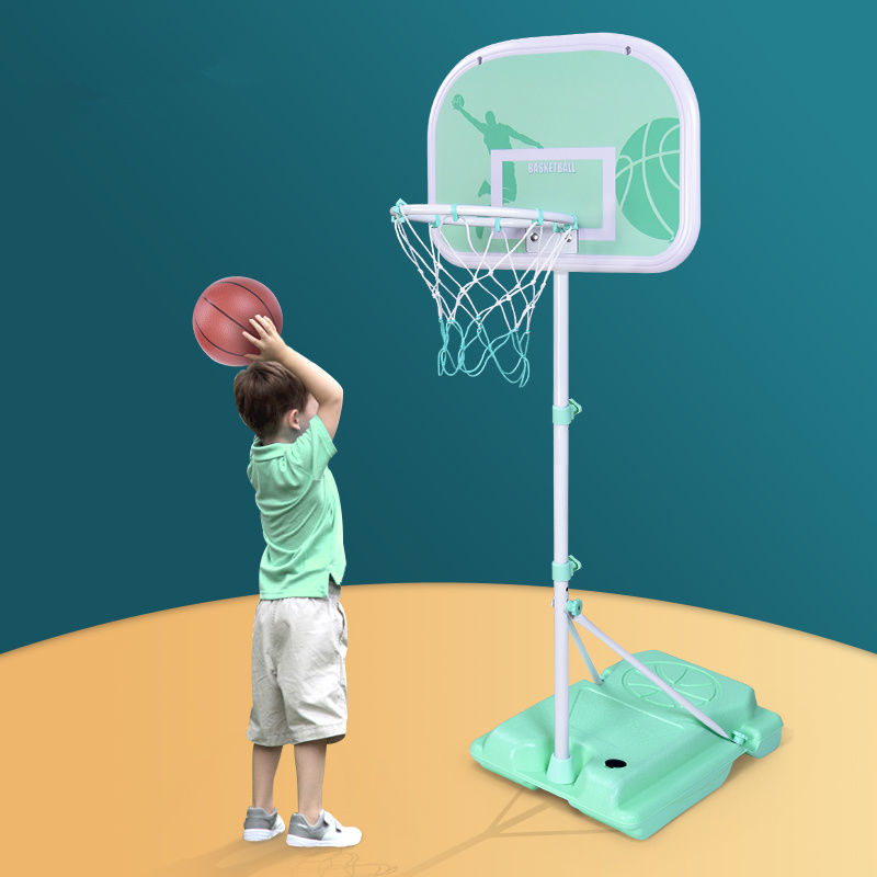 【儿童 室内外】儿童篮球架户外健身落地加重铁杆铁框室内升降篮球筐