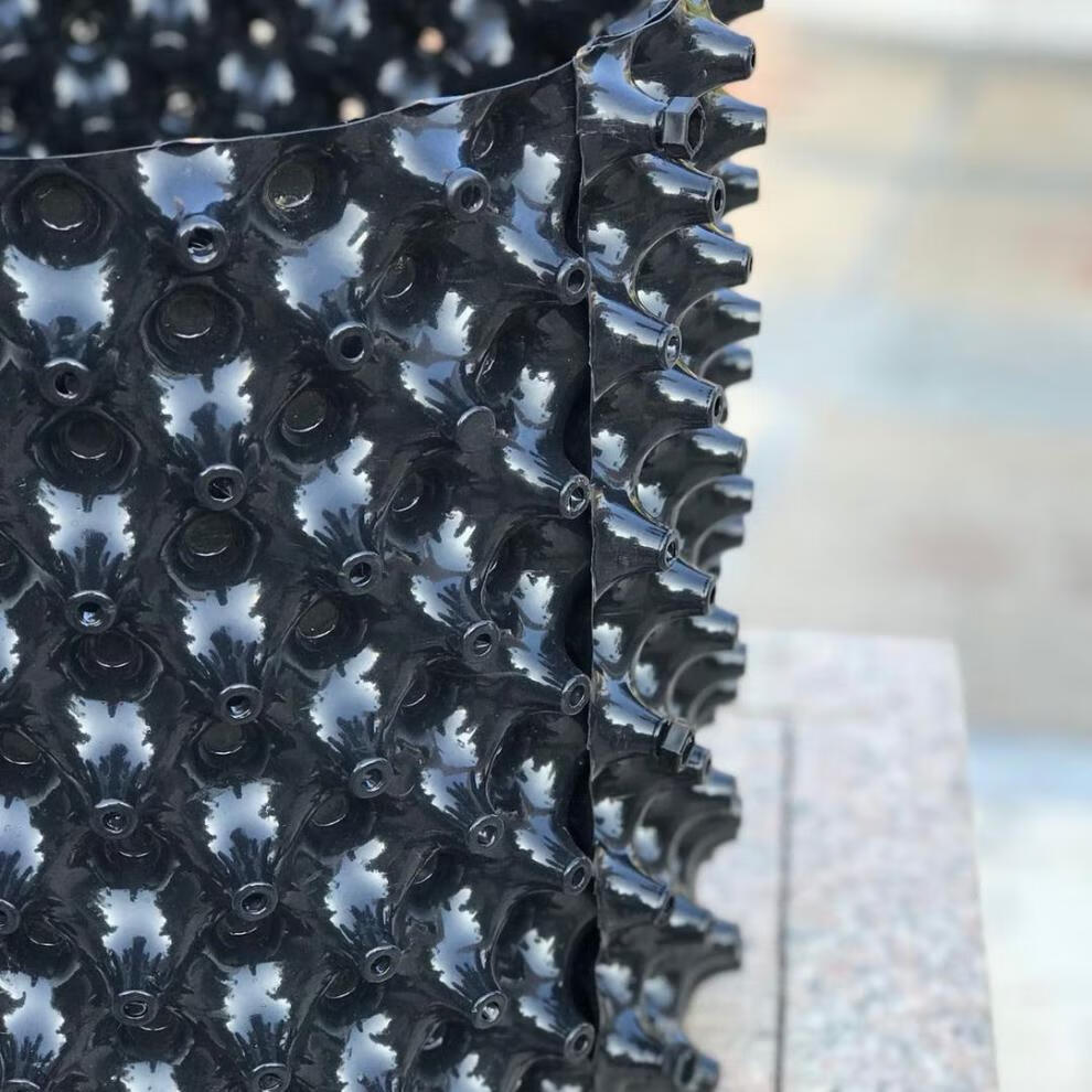 控根器围树板塑料限根器排水板植树盆景花盆加厚j02米50米a级料