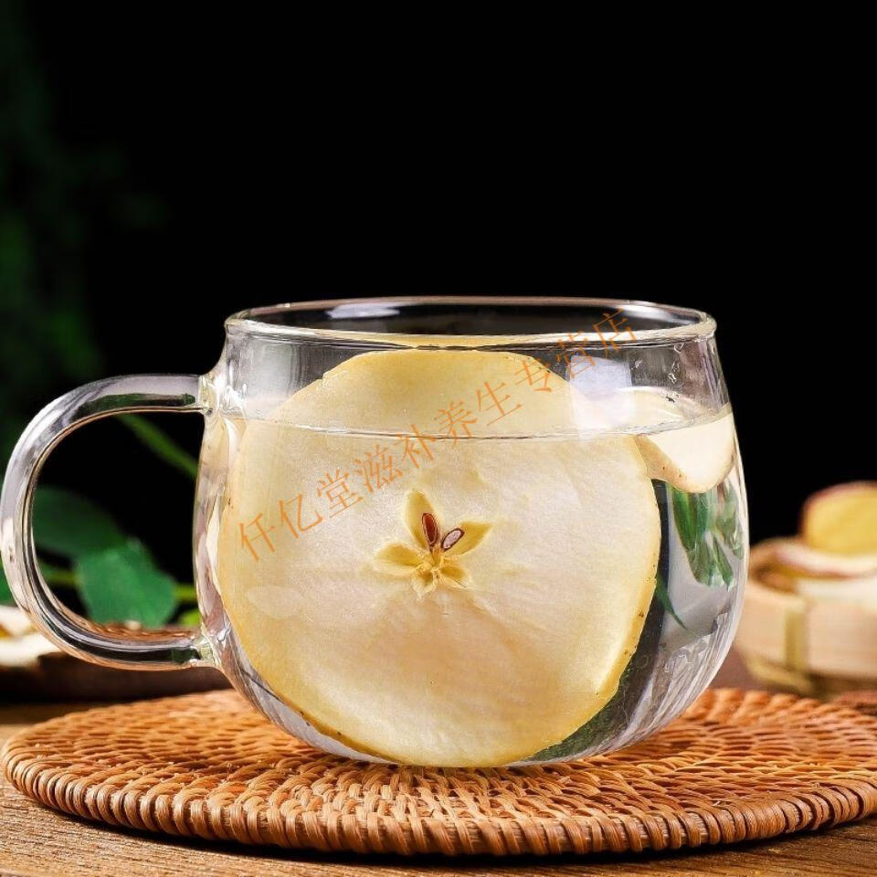 原味苹果干无添加手工儿童孕妇办公室零食泡水即食苹果干片500克