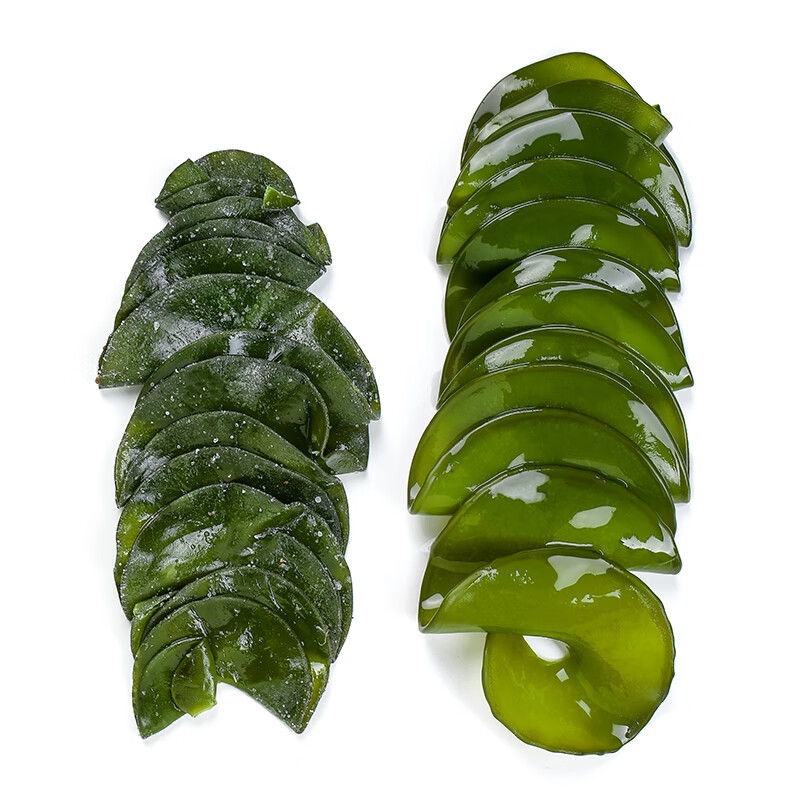 铭岛主 新鲜盐渍海木耳海灵芝海白菜孢子叶裙带菜 耳朵海藻火锅食材