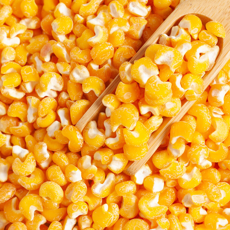 现磨东北大粒玉米碴子新磨大号笨苞米大碴子佳木斯脱皮玉米碎 2500g