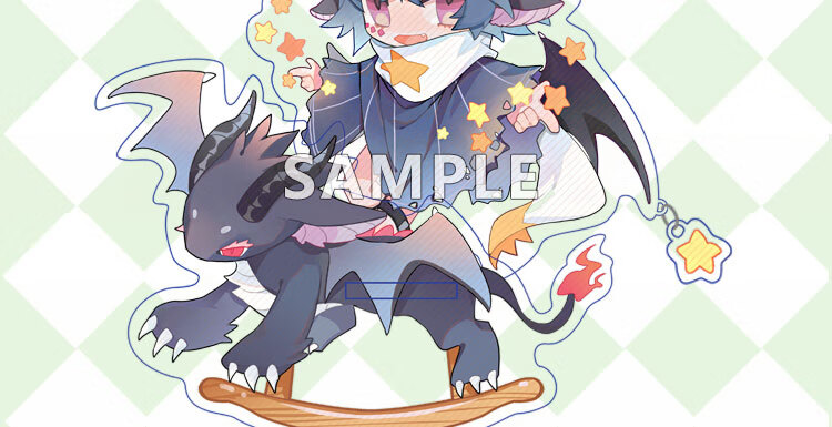 2022新款时空出品凹凸世界雷狮安迷修西幻星星吊坠摇摇乐立牌亚克力