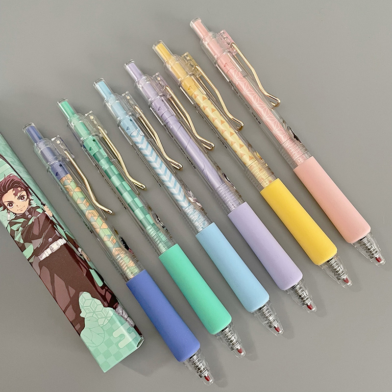 晨光(m&g) 鬼灭之刃联名盲盒笔按动中性笔0.