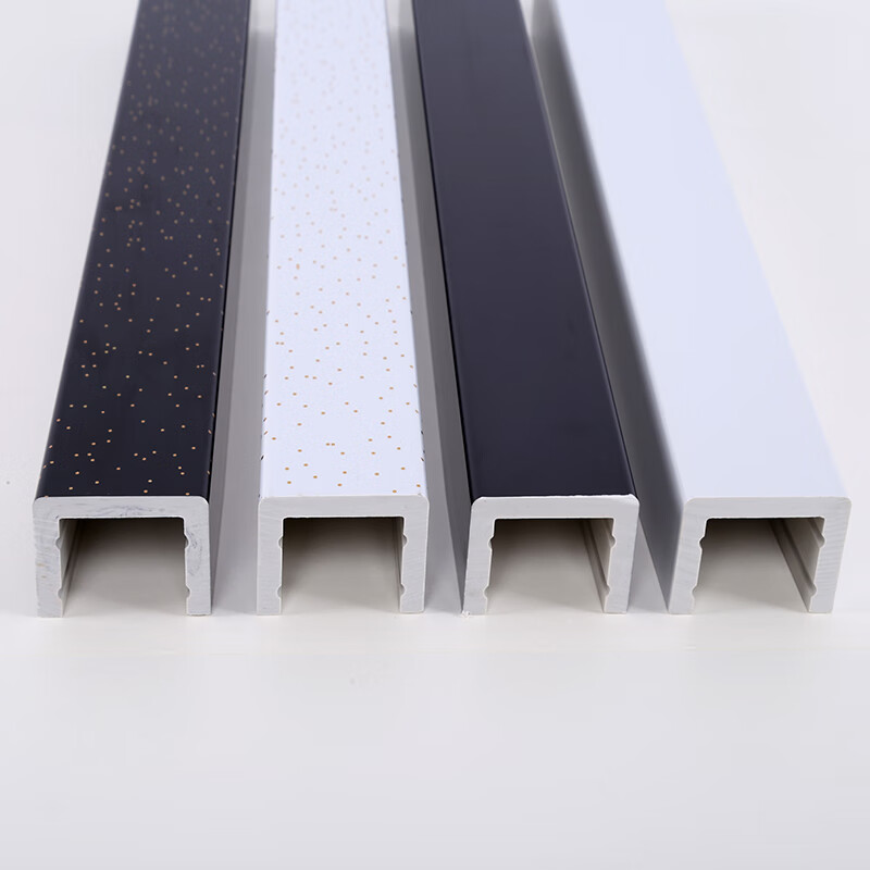 挡水条淋浴房石基黑白金砂pvc材质门槛浴室卫生间干湿分离防水条 1米