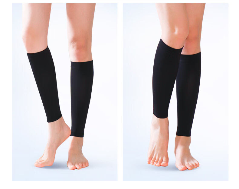 妙灵安医用静脉曲张袜护腿小腿套春夏一级医疗防静脉男医用弹力袜护腿