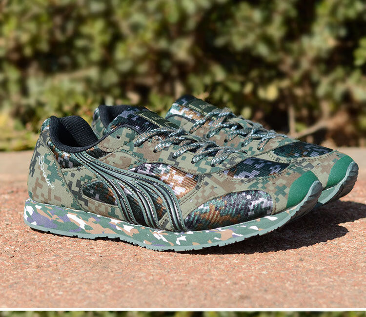 多威跑步鞋超轻迷彩跑鞋运动减震作训鞋训练鞋户外迷彩鞋数码迷彩