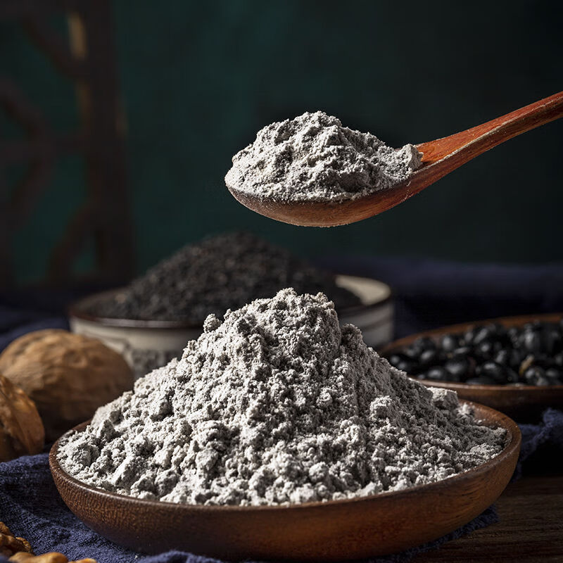 桑葚粉五谷杂粮早餐速食品冲泡免煮芝麻粉 黑芝麻核桃桑葚粉600克*1罐